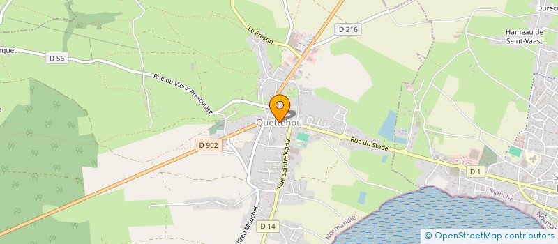 localisation de l'entreprise MADAME MARINE VILAIN  QUETTEHOU