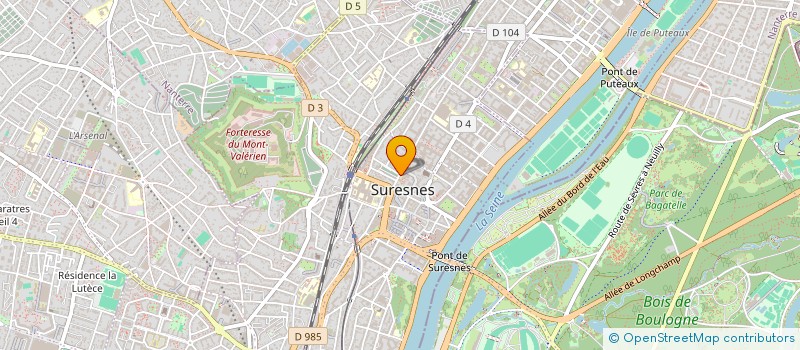 localisation de l'entreprise MADAME MARINE VILLAIN à SURESNES
