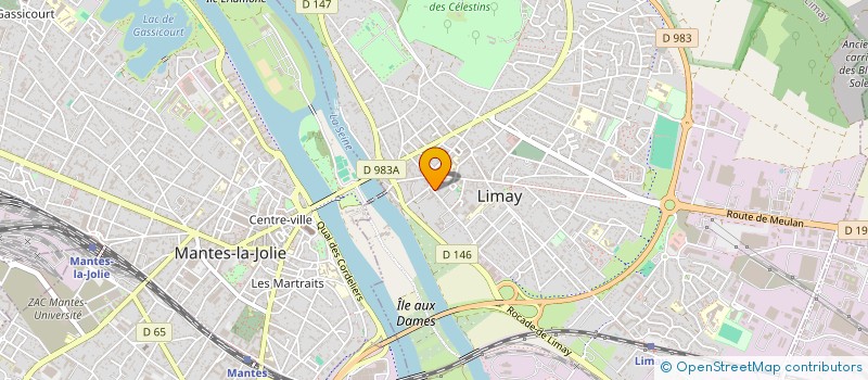 localisation de l'entreprise MADAME MARINE VIVIER  LIMAY