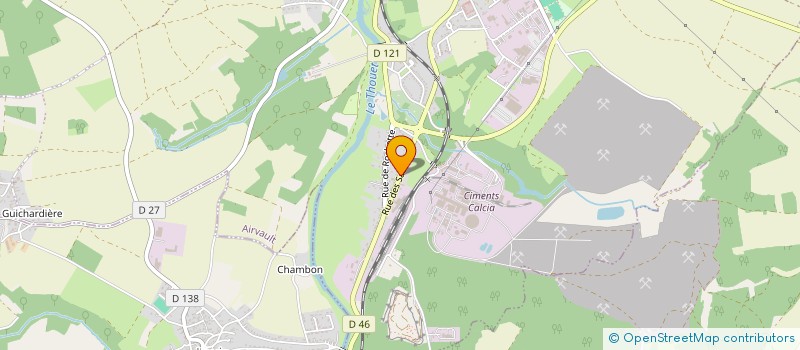 localisation de l'entreprise MADAME MARINE VOYER  AIRVAULT