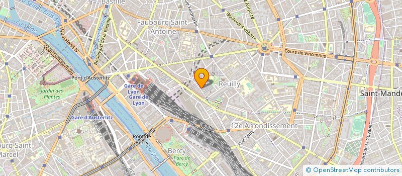 localisation de l'entreprise MADAME MARINE VUILLAMY  PARIS