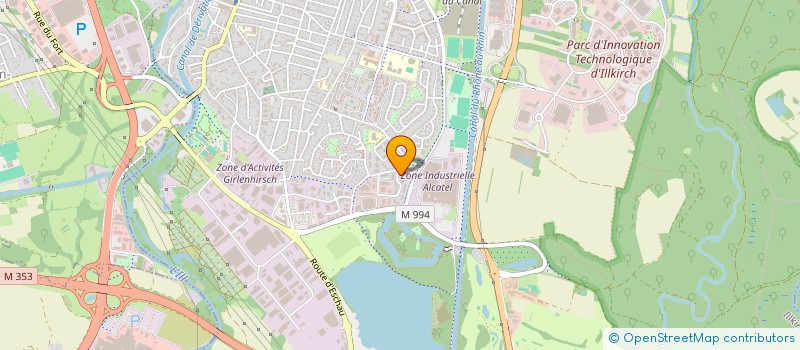 localisation de l'entreprise MADAME MARINE WALSPURGER à STRASBOURG
