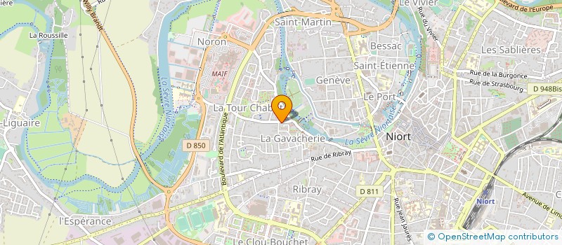 localisation de l'entreprise MADAME MARINE WERNIMONT à NIORT