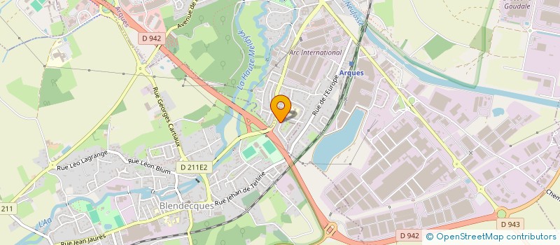 localisation de l'entreprise MADAME MARINE WUILBAUT  BLENDECQUES