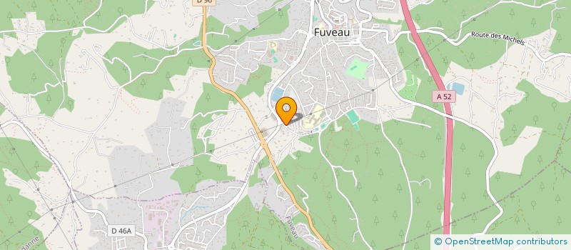 localisation de l'entreprise MADAME MARINE YELA  FUVEAU