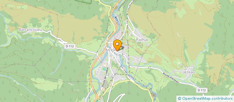 localisation de l'entreprise MADAME MARINE YERNAUX  ARREAU