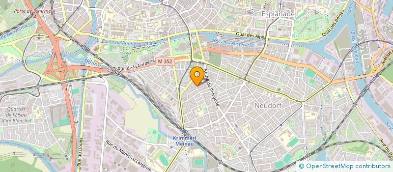 localisation de l'entreprise MADAME MARINE ZAPP à STRASBOURG