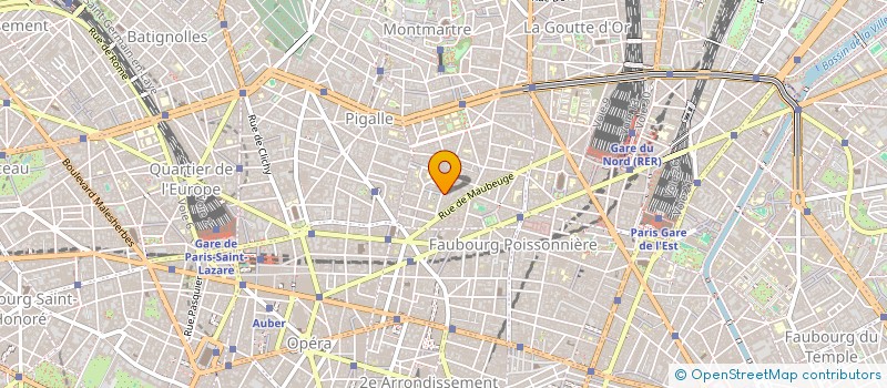 localisation de l'entreprise MADAME MARINE ZELLER  PARIS