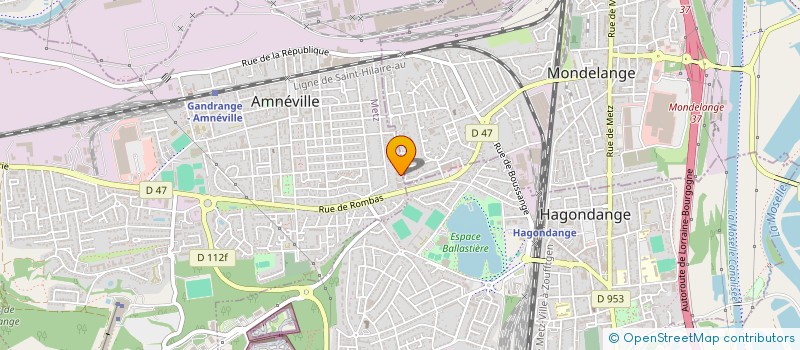 localisation de l'entreprise MADAME MARINE ZILLIOX  AMNEVILLE