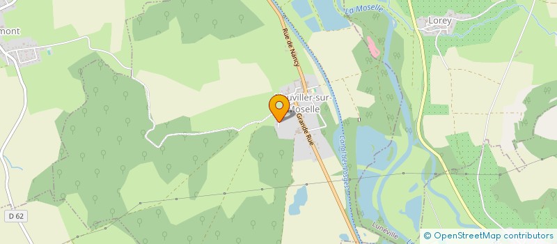 localisation de l'entreprise MADAME MARINETTE BOENNEC  NEUVILLER-SUR-MOSELLE