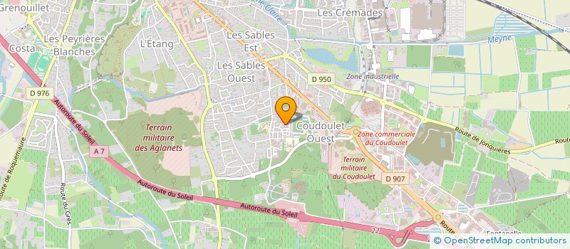 localisation de l'entreprise MADAME MARINETTE DUBLE  ORANGE