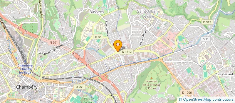 localisation de l'entreprise MADAME MARINETTE GERRAND  BASSENS