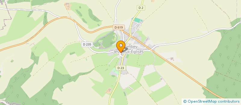localisation de l'entreprise MADAME MARINETTE JOLLY à COLOMBEY LES DEUX EGLISES