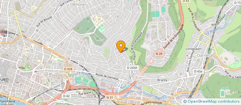 localisation de l'entreprise MADAME MARINETTE LAVENANT  ROUEN