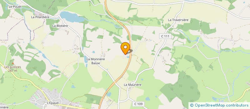 localisation de l'entreprise MADAME MARINETTE LIGNER  SAINT-MESMIN