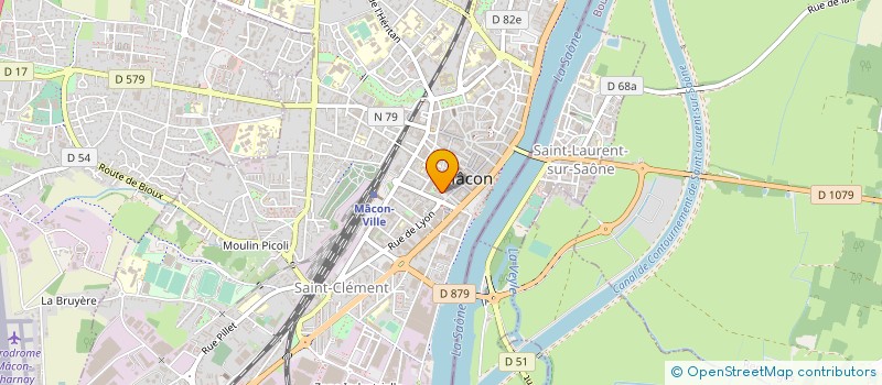 localisation de l'entreprise MADAME MARINETTE LOMBARD  MACON