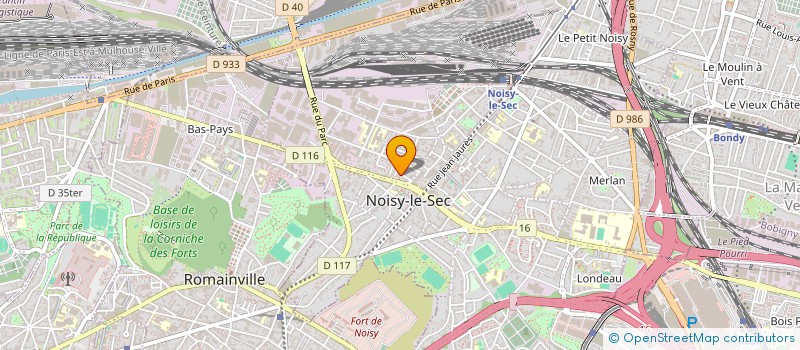 localisation de l'entreprise MADAME MARINETTE MENGUE ME NGUEMA à NOISY-LE-SEC