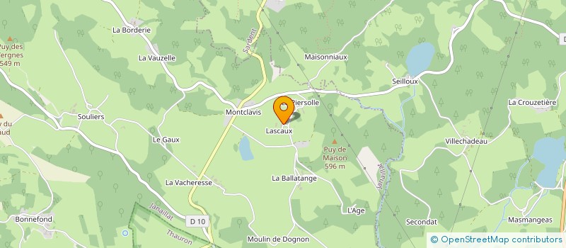 localisation de l'entreprise MADAME MARINETTE QUETAUD à JANAILLAT