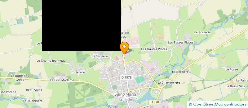 localisation de l'entreprise MADAME MARINETTE VRIGNAUD  VALLONS-DE-L'ERDRE