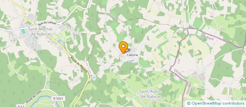 localisation de l'entreprise MADAME MARINKA ARENTSEN  SAINT-AUBIN-DE-NABIRAT