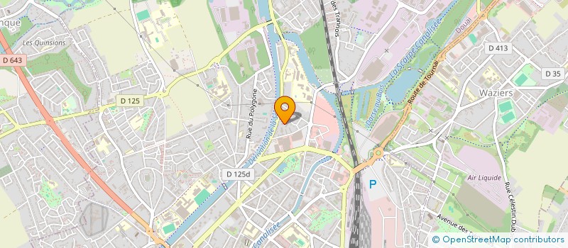 localisation de l'entreprise MADAME MARINNE BEAUCHAMP  DOUAI