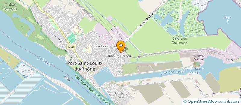 localisation de l'entreprise MADAME MARINNE DESBONNEZ  PORT-SAINT-LOUIS-DU-RHONE