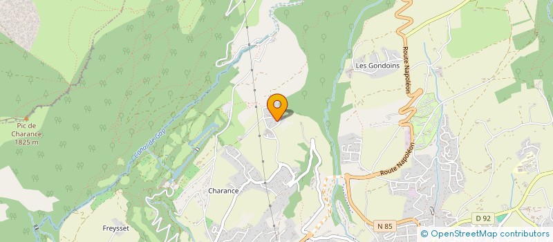 localisation de l'entreprise MADAME MARIOARA FLOC'H  GAP