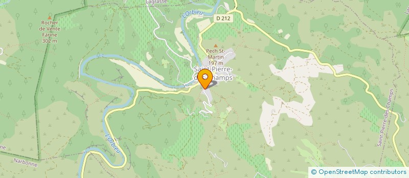 localisation de l'entreprise MADAME MARIOARA MINA  SAINT-PIERRE-DES-CHAMPS