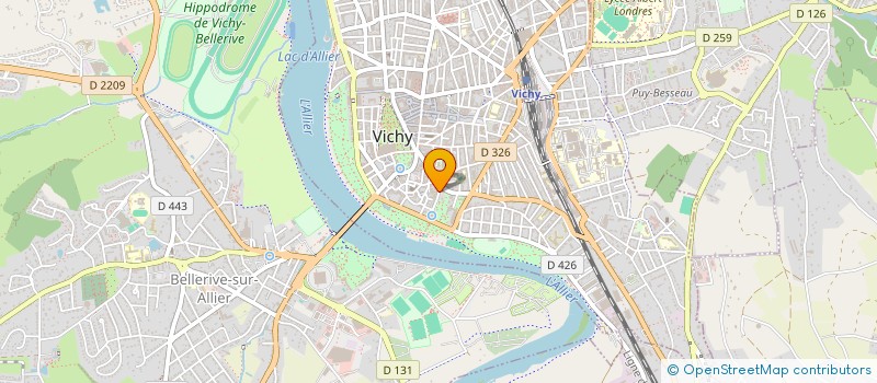 localisation de l'entreprise MADAME MARIOLA ASZKIELOWICZ à VICHY
