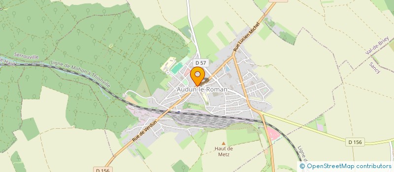 localisation de l'entreprise MADAME MARIOLA MARCINIAK à AUDUN-LE-ROMAN