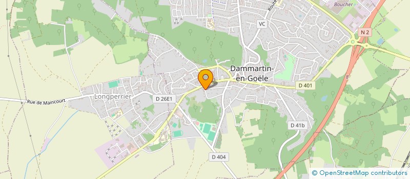 localisation de l'entreprise MADAME MARIOLA STAWINOGA à DAMMARTIN-EN-GOELE