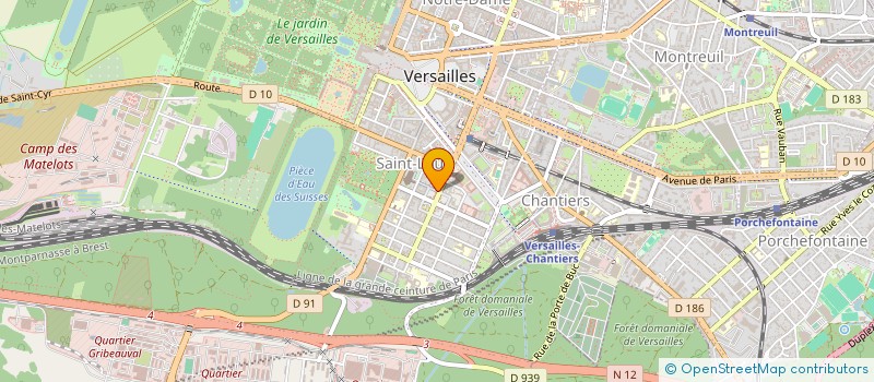 localisation de l'entreprise MADAME MARIOLA WIECEK  VERSAILLES