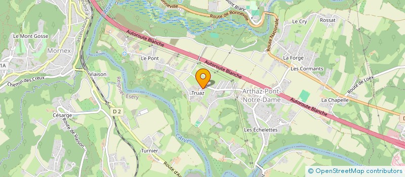 localisation de l'entreprise MADAME MARION ACQUISTAPACE  ARTHAZ-PONT-NOTRE-DAME