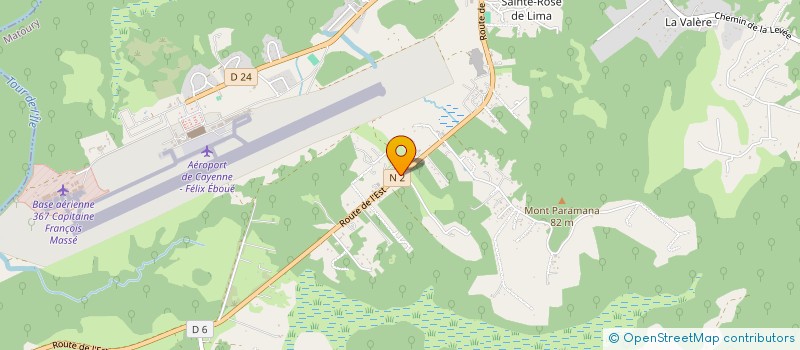 localisation de l'entreprise MADAME MARION AFONSOEWA  MATOURY