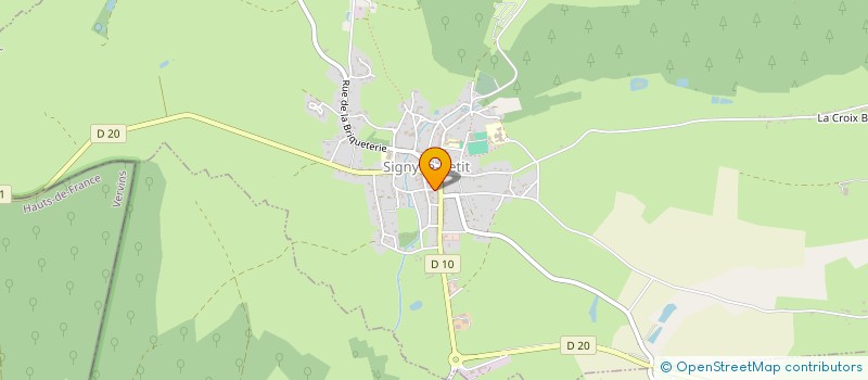 localisation de l'entreprise MADAME MARION AGATHE TEMPLIER  SIGNY-LE-PETIT