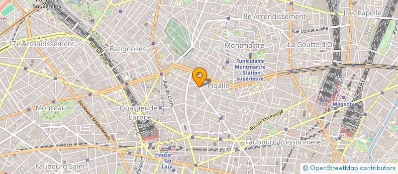 localisation de l'entreprise MADAME MARION AGUESSE  PARIS