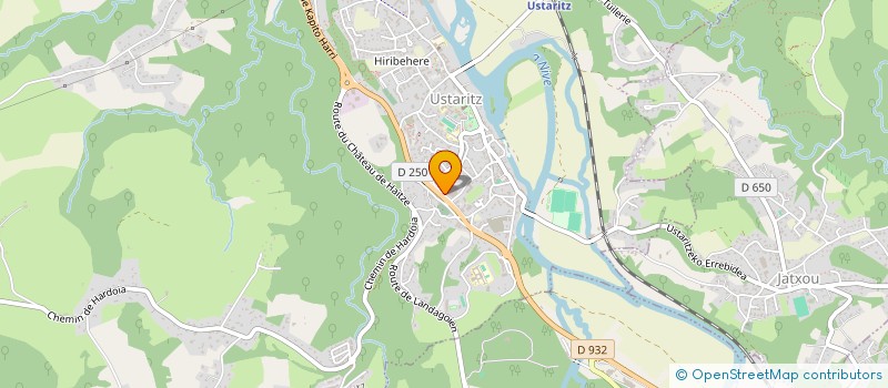 localisation de l'entreprise MADAME MARION AINCIART  CAMBO-LES-BAINS