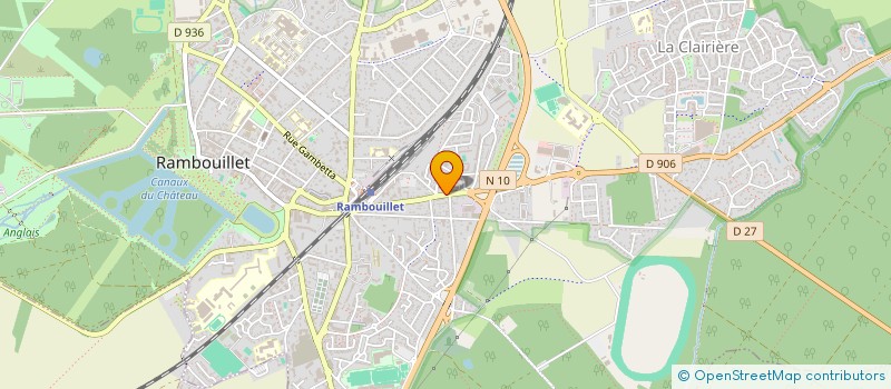 localisation de l'entreprise MADAME MARION ALLAINE  RAMBOUILLET