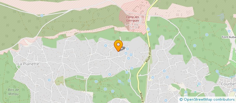 localisation de l'entreprise MADAME MARION ALLAMEL  NIMES