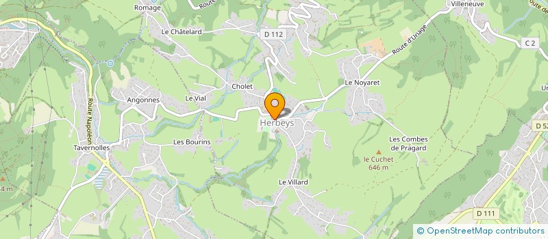 localisation de l'entreprise MADAME MARION ALYRE à HERBEYS
