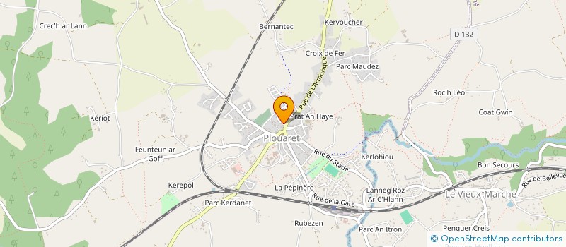 localisation de l'entreprise MADAME MARION AMIRGANIAN  PLOUARET