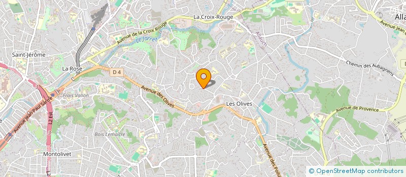 localisation de l'entreprise MADAME MARION ANDREANI à MARSEILLE