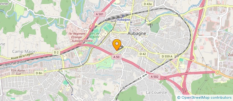 localisation de l'entreprise MADAME MARION ANGOSTO à AUBAGNE