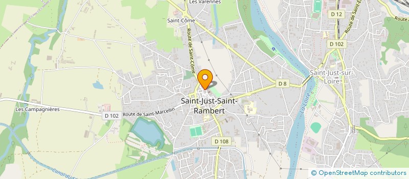 localisation de l'entreprise MADAME MARION ANNALORO  SAINT-JUST-SAINT-RAMBERT