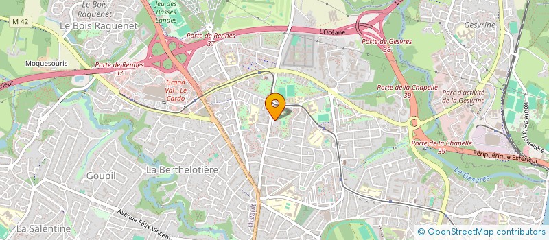 localisation de l'entreprise MADAME MARION ANNERY à NANTES