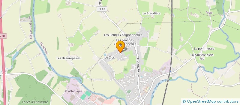 localisation de l'entreprise MADAME MARION ARGENTIERI  SOUILLE