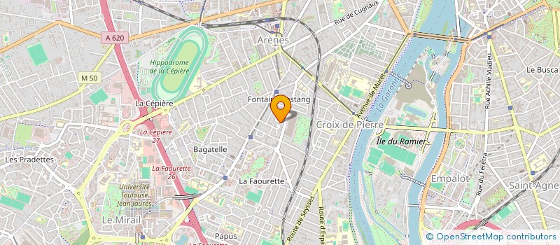 localisation de l'entreprise MADAME MARION ARNAUD à TOULOUSE