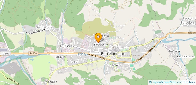 localisation de l'entreprise MADAME MARION ARNAUD  BARCELONNETTE