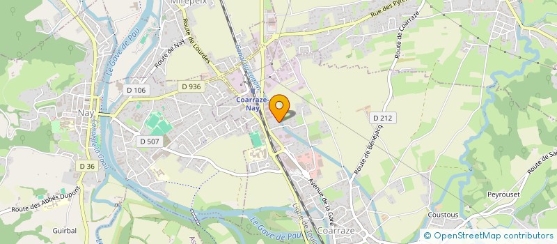 localisation de l'entreprise MADAME MARION ARTIGOT  COARRAZE