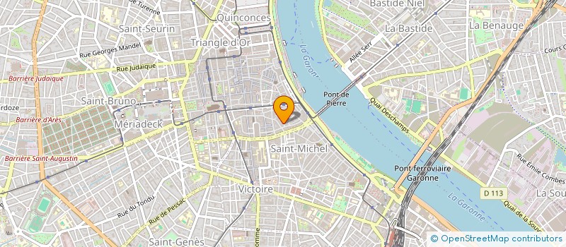 localisation de l'entreprise MADAME MARION AUDUREAU  BORDEAUX